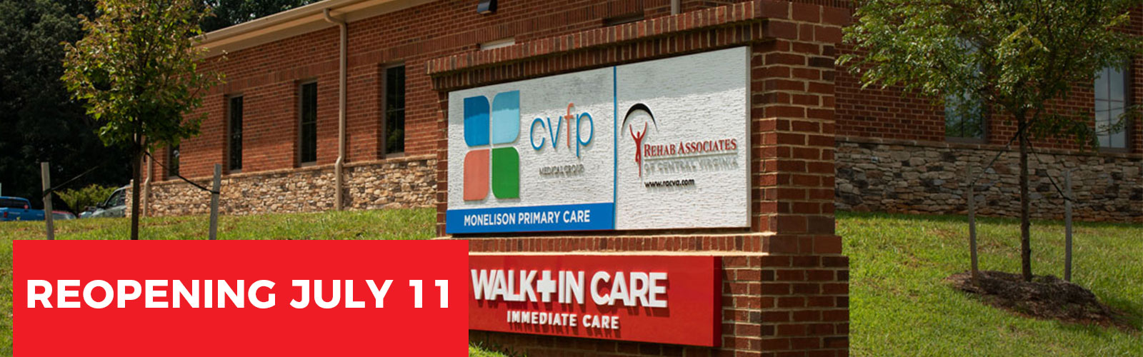 walk-in-care in madison heights virginia reopening for immediate care services