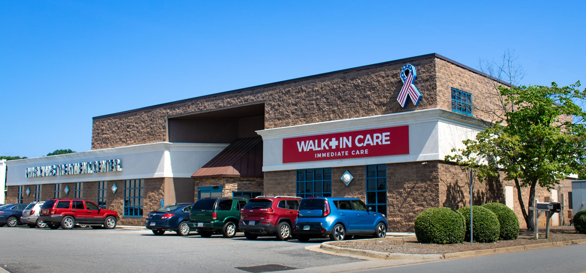 Walk-In-Care Immediate Care Services Lynchburg, Virginia Candlers Mountain Road