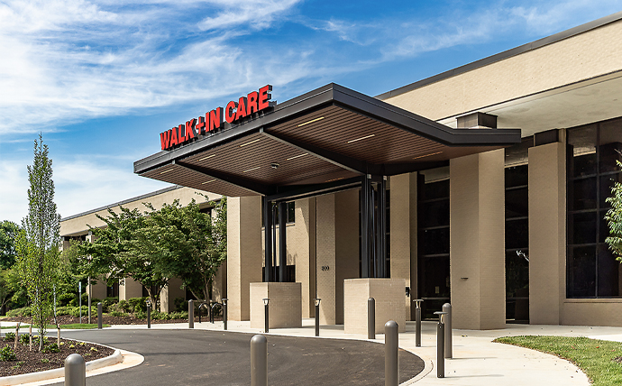 Healthplex Walk-In-Care location for immediate care services
